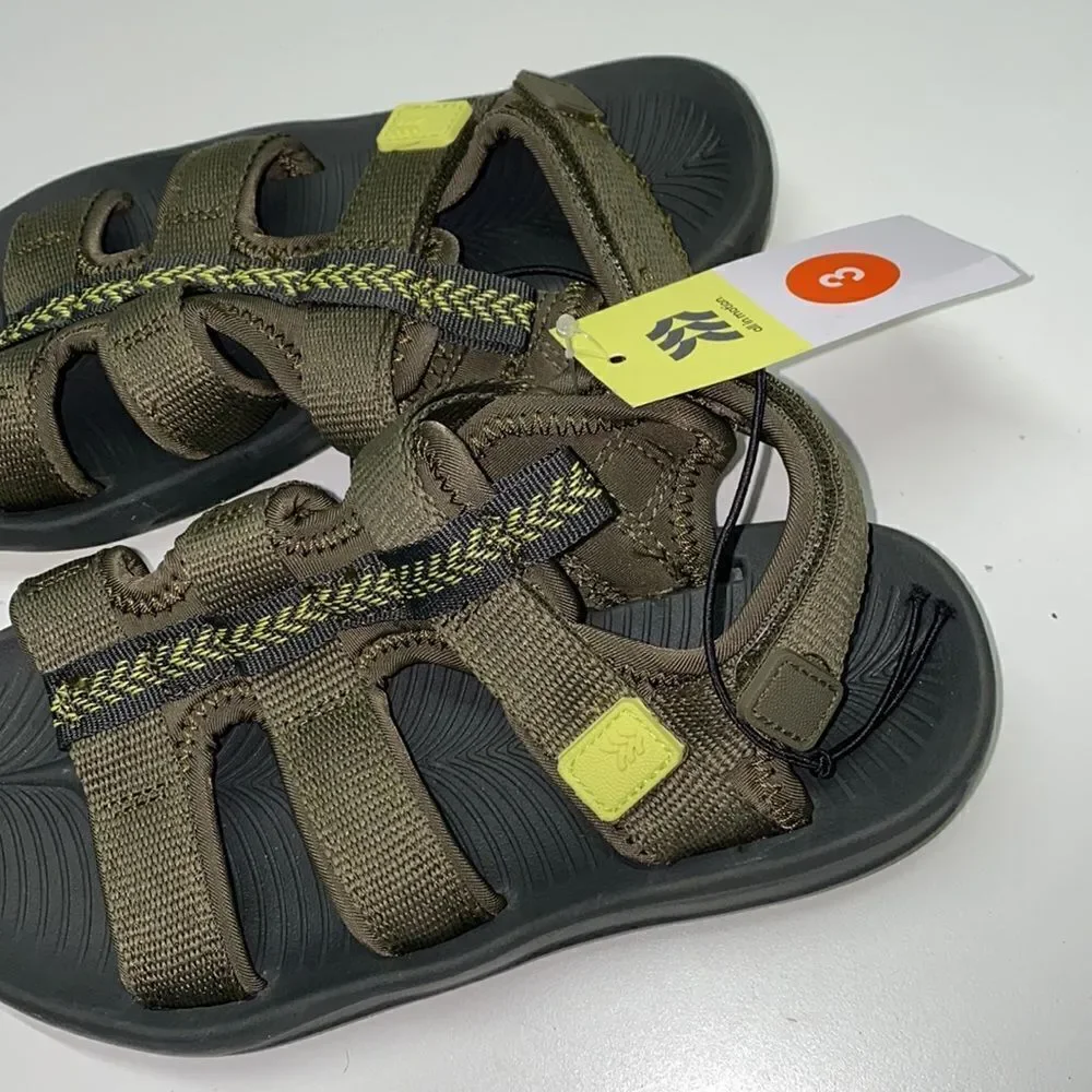 all in motion sandals kids shoes New dark green